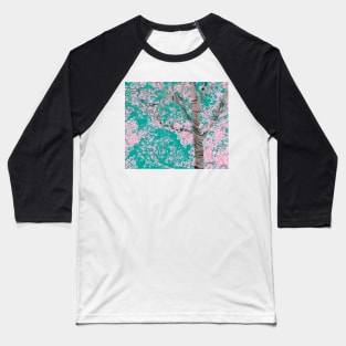 Spring Dark Cherry Blossoms Baseball T-Shirt